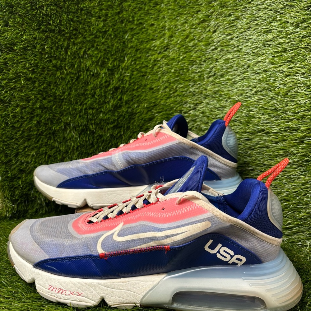 Size 14 Men’s - Nike Air Max 2090 USA Sail Chile Running Sneakers CT2010-100
